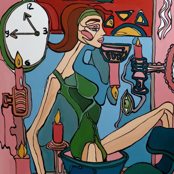 “Time” NFT/Physical Canvas from ManManLaiZzz Collection