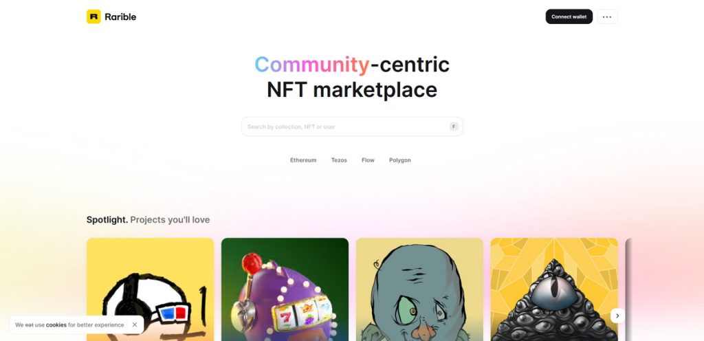 Rarible NFT Physical Marketplace