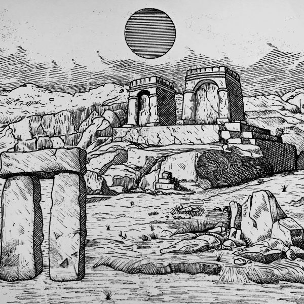 Sacred fire of Vesta NFT/Physical Artwork