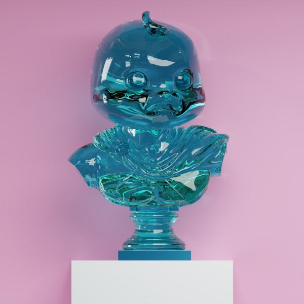 "oxygen" gUmbino #004 NFT with physical piece