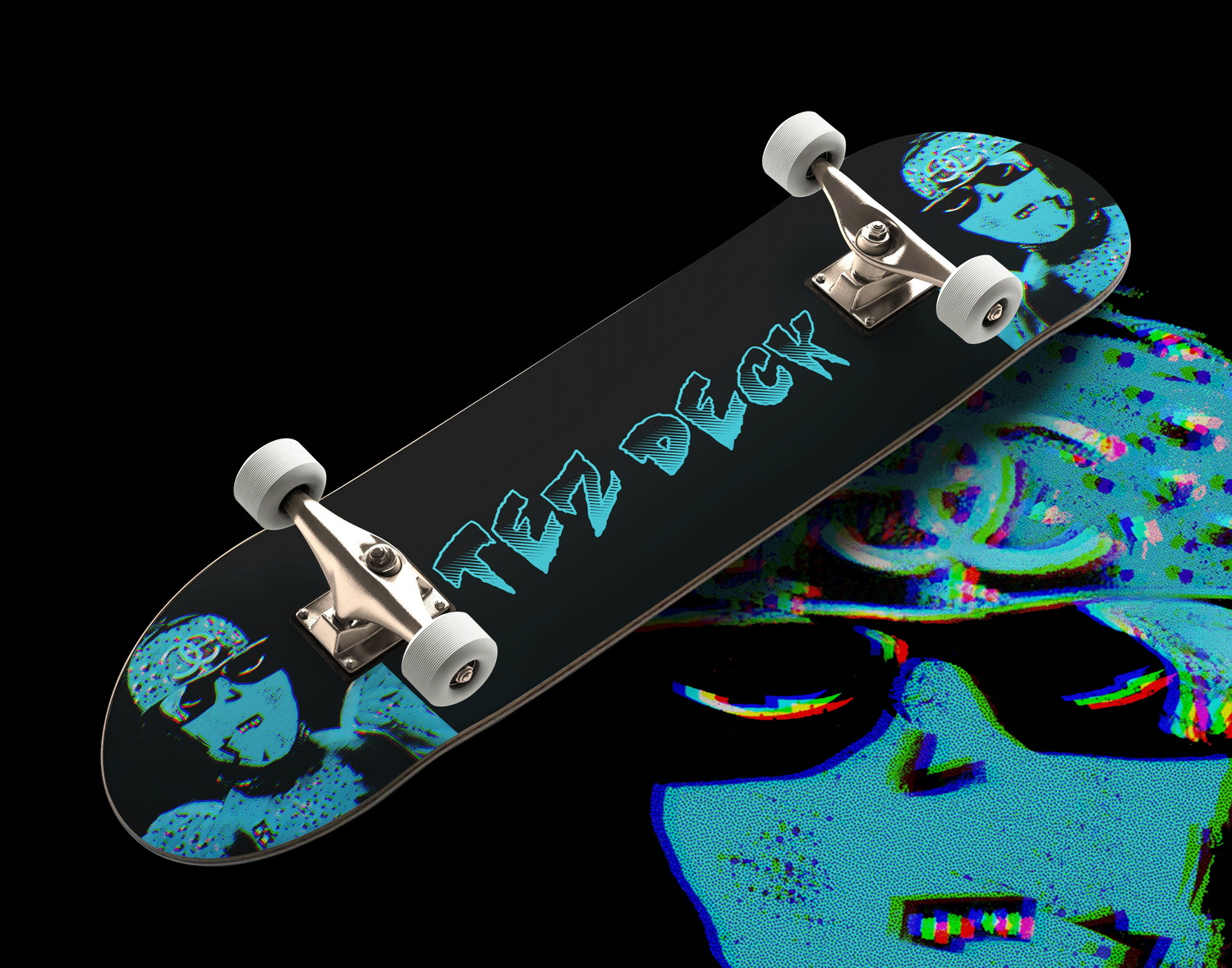 NFT skateboard deck