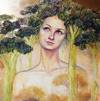 “Broccoli thoughts” NFT/Physical self-portrait