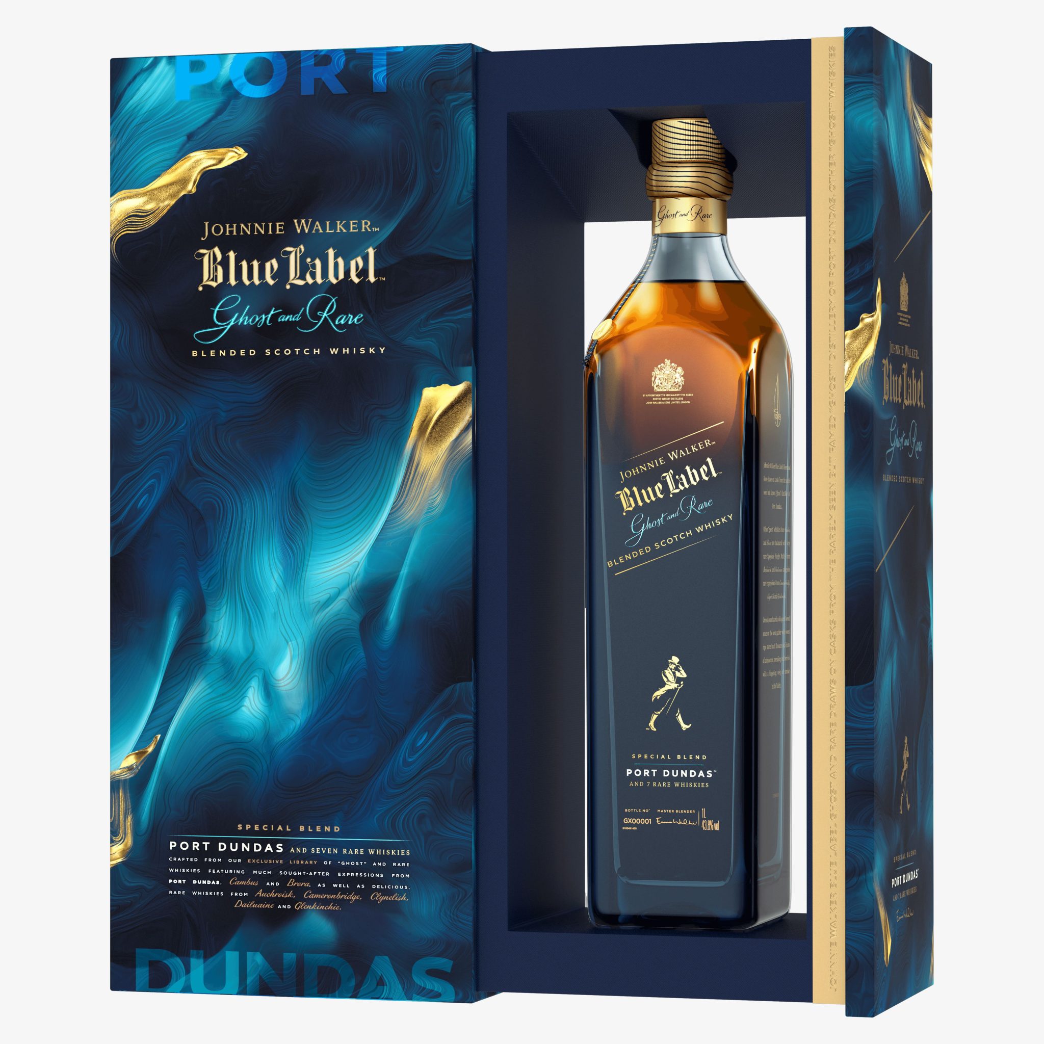 Johnnie Walker Blue Label Ghost And Rare Port Dundas X Ivona Tau 1453