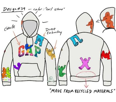 Limited Edition NFT with physical hoodie by FRANK APE x Gap