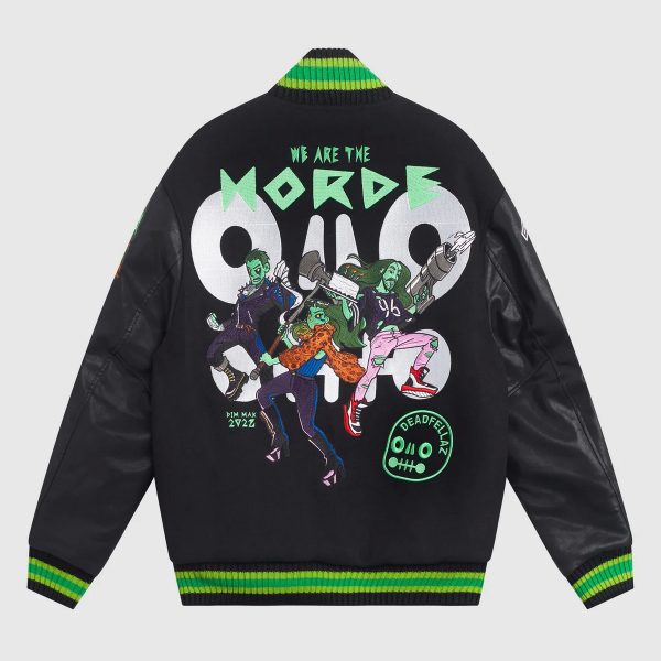 Dim Mak x Deadfellaz Varsity Physical Jacket
