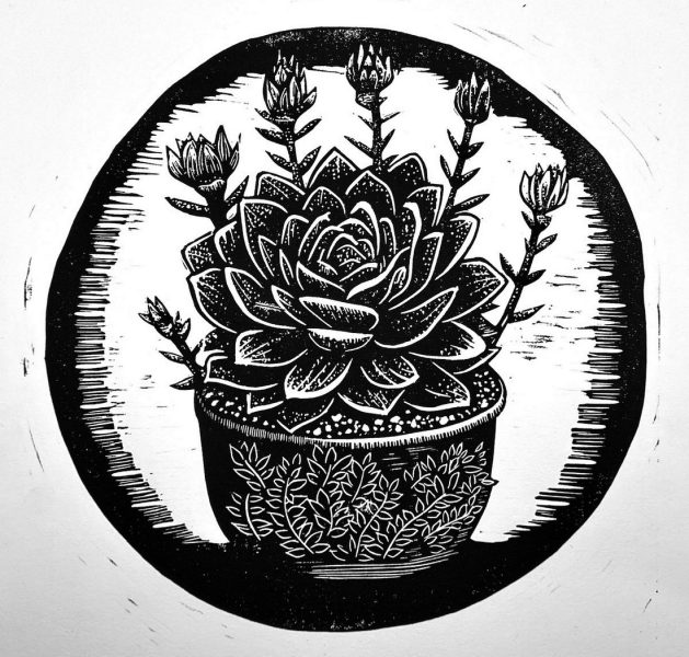 NFT with Physical Linocut