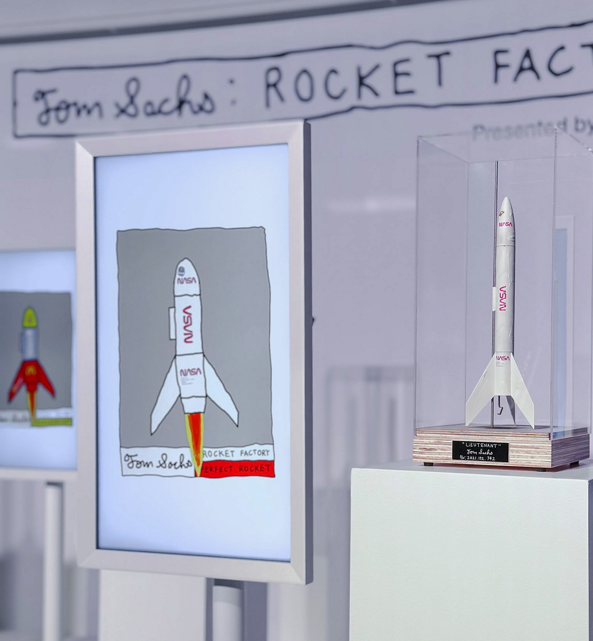Rocket Factory NFT/Physical Collection by Tom Sachs
