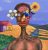 Sunflower Man