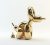 POPek Balloon Dog 23k Gold NFT with physical print and certificate of authenticity